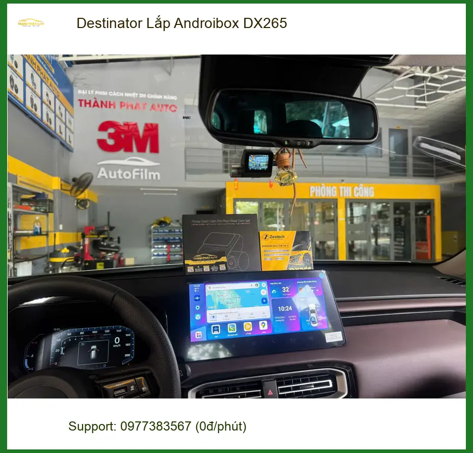 Anh Khôi lắp Androibox DX265 cho Honda CR-V tại Thủ Đức để giải trí ảnh thực tế 3