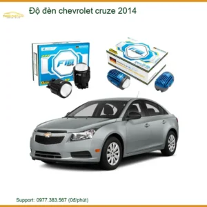 Độ Đèn Chevrolet Cruze 2014 - Địa Chỉ Lắp Đặt Độ Đèn Uy Tín TPHCM