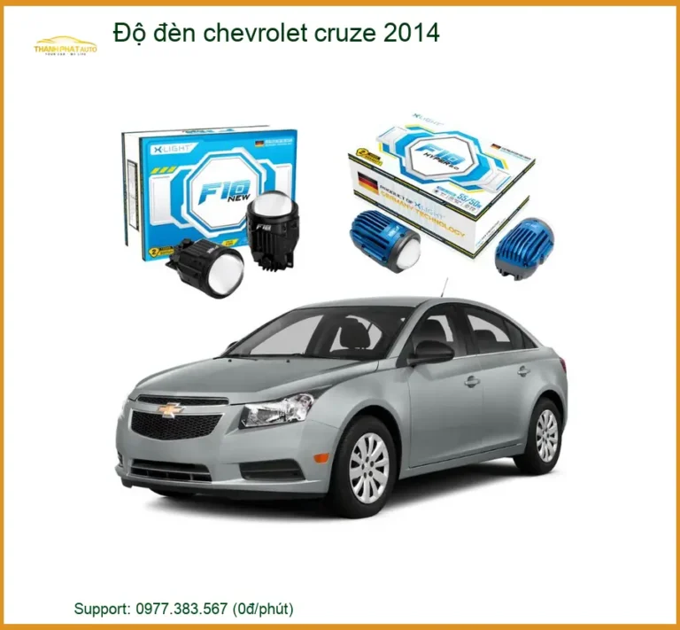 Độ Đèn Chevrolet Cruze 2014 - Địa Chỉ Lắp Đặt Độ Đèn Uy Tín TPHCM