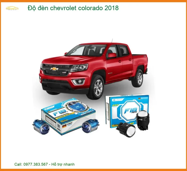 Độ Đèn Chevrolet Colorado 2018 - Tăng Sáng An Toàn, Giữ Zin Hệ Thống Điện