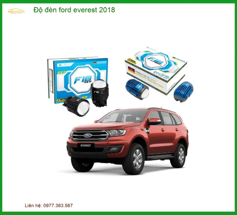 Độ Đèn Ford Everest 2018 Tăng Sáng Hiệu Quả - Chính Hãng, An Toàn