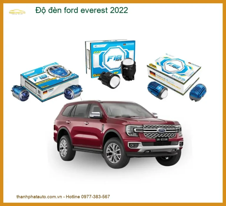 Độ Đèn Ford Everest 2022 - Nâng Cấp Ánh Sáng Chuyên Nghiệp Tại Thành Phát Auto