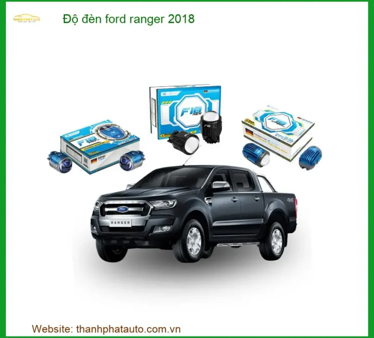 Độ Đèn Ford Ranger 2018 Tăng Sáng Hiệu Quả - Chính Hãng Tại Thành Phát Auto
