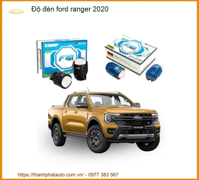 Nâng Cấp Đèn Bi LED Ford Ranger 2020 - Địa Chỉ Lắp Đặt Chính Hãng TPHCM