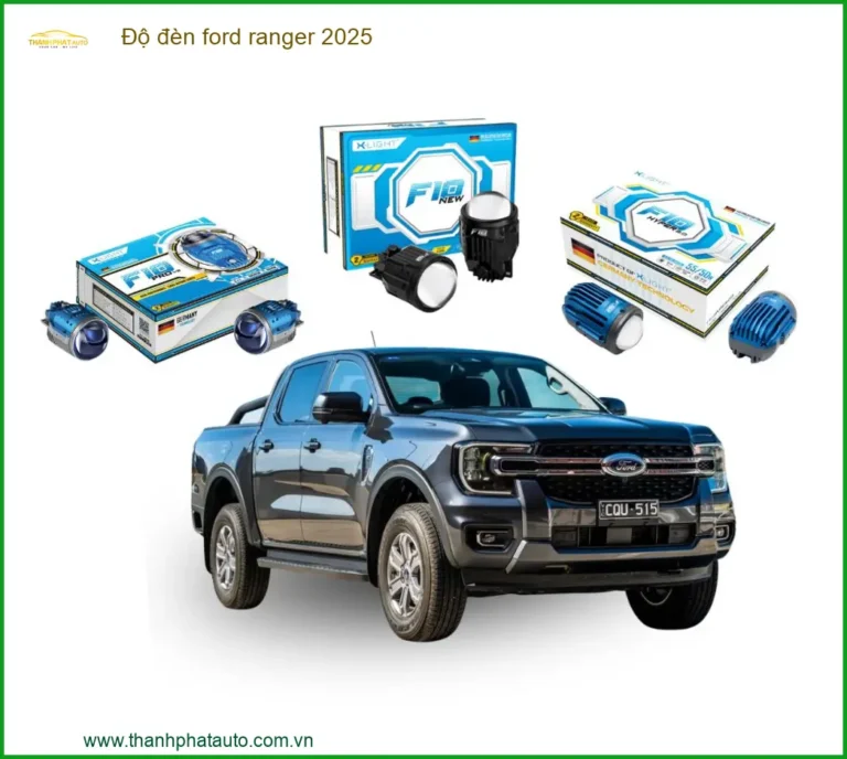 Độ Đèn LED Bi Gầm Ford Ranger - Trung Tâm Lắp Đặt Chính Hãng TPHCM