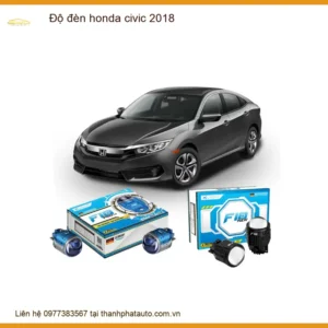 Độ Đèn Honda Civic 2018 Chính Hãng - Tăng Sáng Đẳng Cấp, Giữ Zin Xe