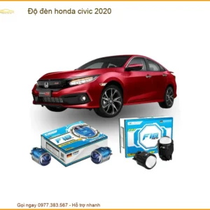 Độ Đèn Honda Civic 2020 Tăng Sáng Hiệu Quả - Chính Hãng Thành Phát Auto