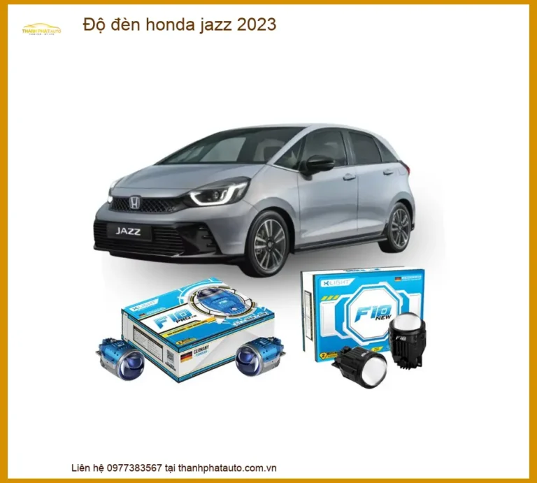 Độ Đèn Honda Jazz 2023 Tăng Sáng Hiệu Quả - Chính Hãng Tại Thành Phát Auto