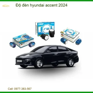 Độ Đèn Hyundai Accent 2024: Giải Pháp Tăng Sáng, Đăng Kiểm Hợp Pháp