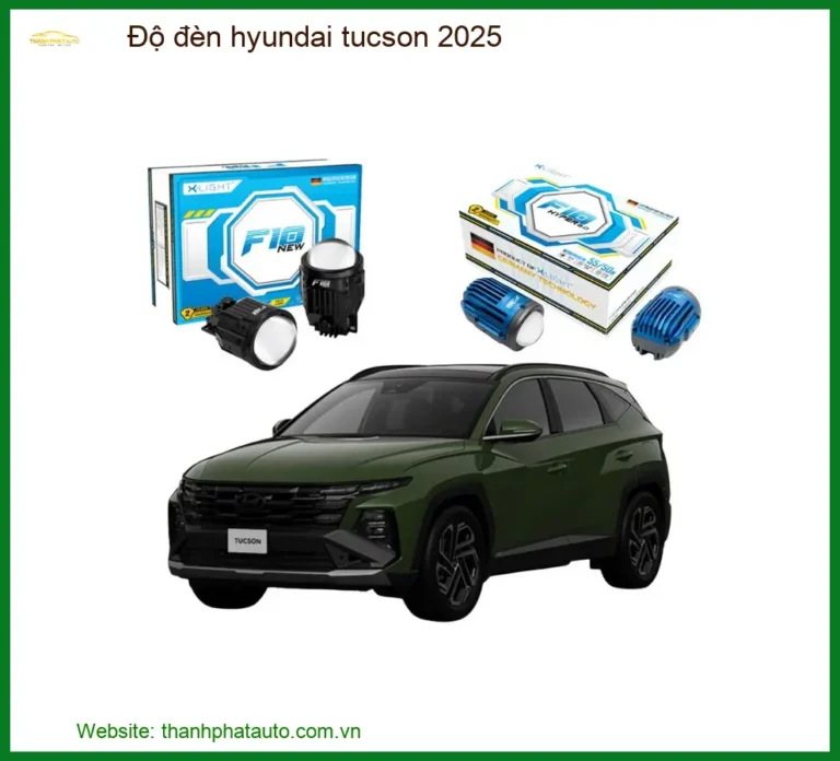 Độ Đèn Hyundai Tucson 2025 - Nâng Cấp Hệ Thống Chiếu Sáng Chuyên Nghiệp