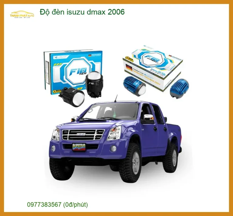 Độ Đèn Isuzu Dmax 2006 - Trung Tâm Lắp Đặt Giá Tốt TPHCM