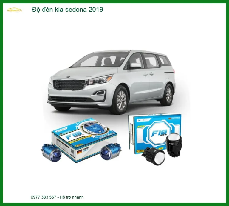 Độ Đèn Kia Sedona 2019: Giải Pháp Tăng Sáng An Toàn, Chính Hãng Tại Thành Phát Auto