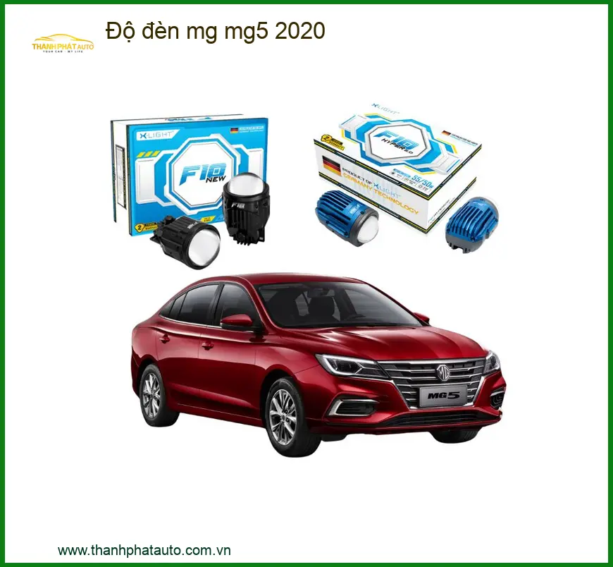 Dịch Vụ Độ Đèn Bi LED Tăng Sáng MG MG5 2020 - Địa Chỉ Lắp Đặt Uy Tín TPHCM