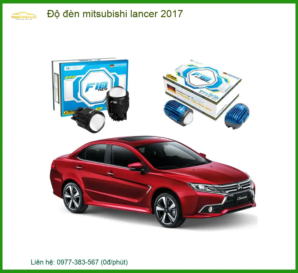 Độ Đèn Mitsubishi Lancer 2017 - Trung Tâm Độ Chính Hãng TPHCM