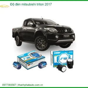 Độ Đèn Mitsubishi Triton 2017 - Địa Chỉ Lắp Đặt Độ Đèn Ô Tô Uy Tín TPHCM
