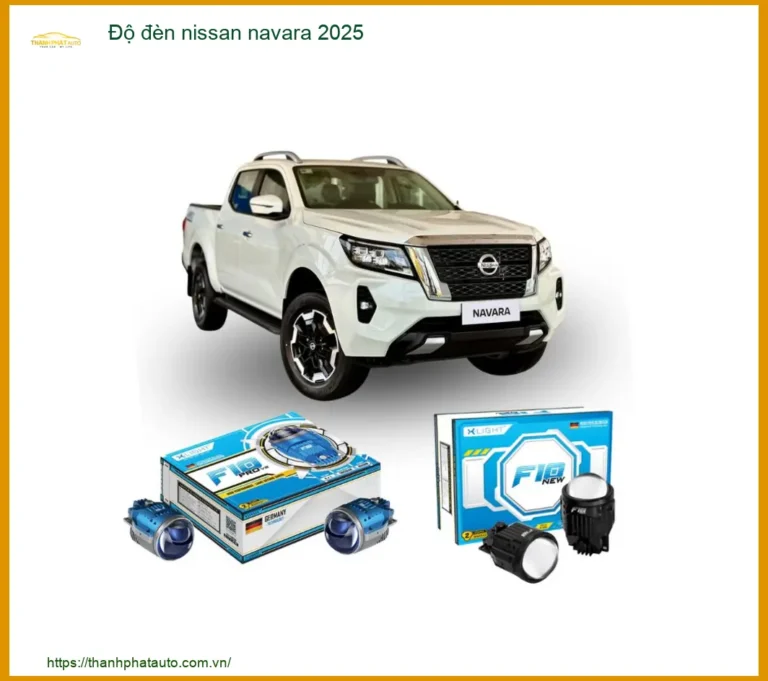 Độ Đèn Nissan Navara 2025 - Nâng Cấp Ánh Sáng Tăng Độ An Toàn