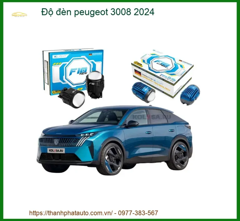 Độ Đèn Peugeot 3008 2024 - Nâng Cấp Ánh Sáng Tăng Cường Tầm Nhìn