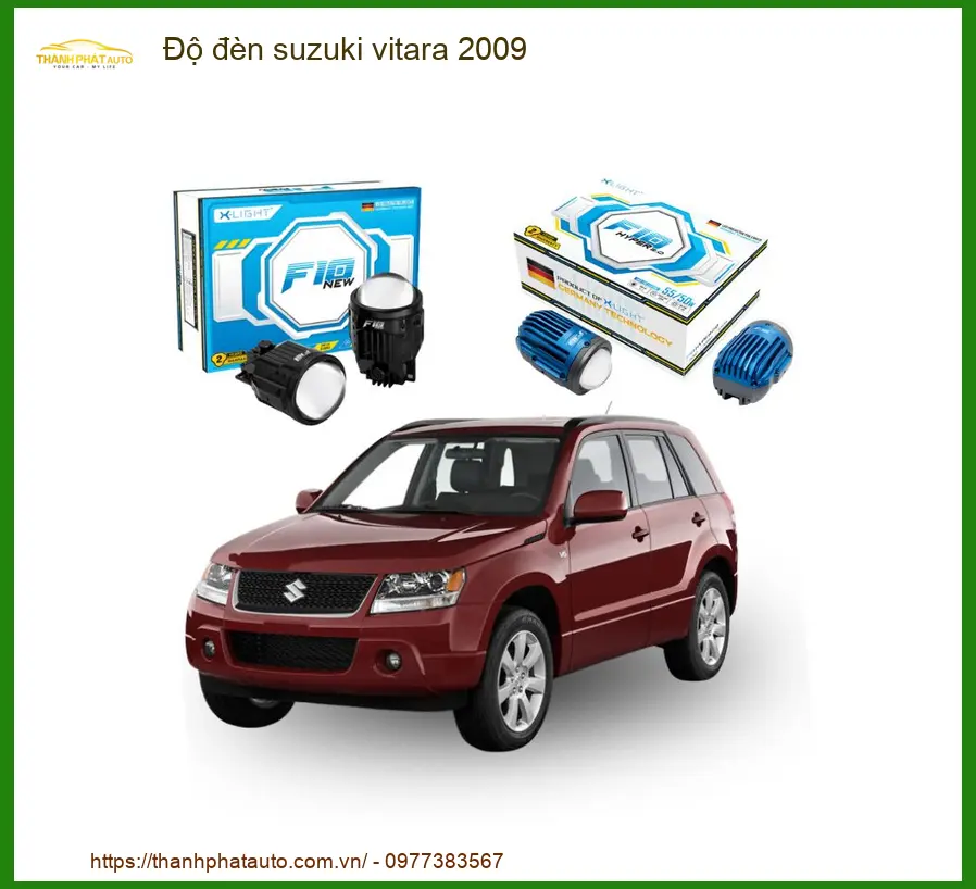 Độ Đèn Suzuki Vitara 2009 - Nơi Nâng Cấp Đèn Cao Cấp TPHCM
