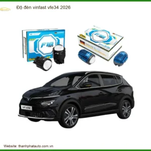 Độ Đèn Vinfast Vf E34 2026 - Nâng Cấp Ánh Sáng Siêu Sáng, An Toàn