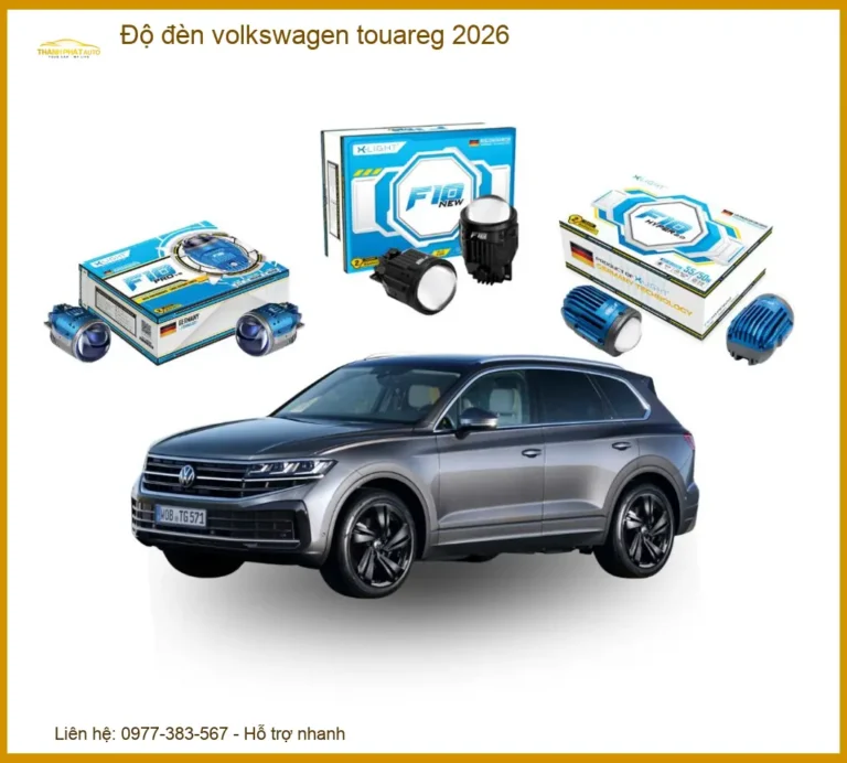 Dịch Vụ Độ Đèn Ô Tô Volkswagen Touareg - Địa Chỉ Lắp Đặt Nâng Cấp Uy Tín TPHCM