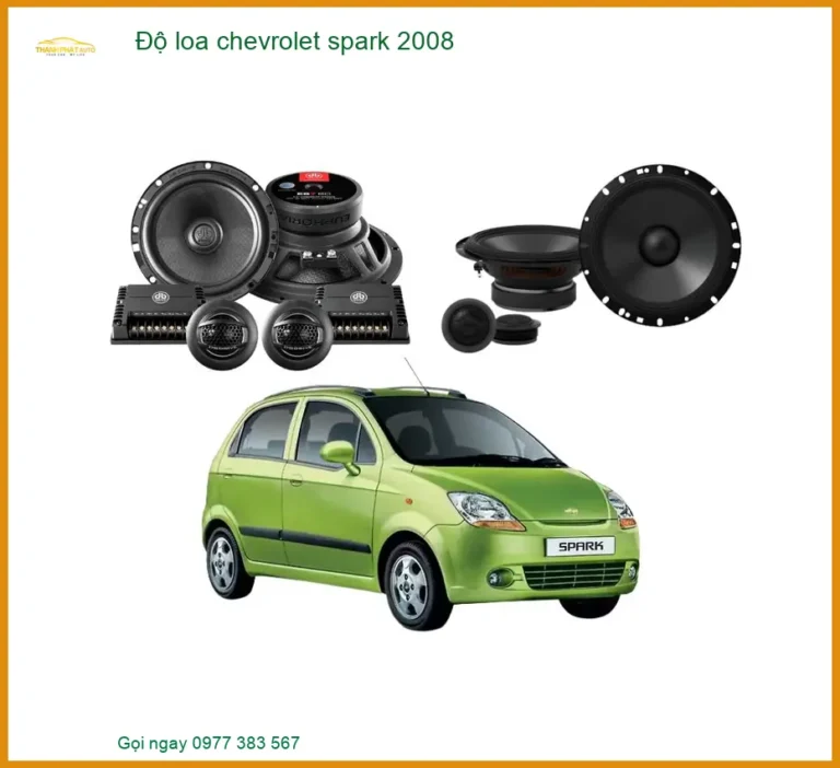 Độ Loa Chevrolet Spark 2008 Nâng Cấp Chất Âm Sống Động - Thành Phát Auto