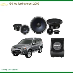 Độ Loa Ford Everest 2009 - Trung Tâm Nâng Cấp Loa Chính Hãng TPHCM