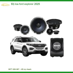Độ Loa Ô Tô Cao Cấp Cho Ford Explorer - Nơi Lắp Đặt Chính Hãng TPHCM