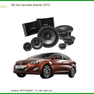 Độ Loa Hyundai Avante 2013 - Trung Tâm Nâng Cấp Uy Tín TPHCM