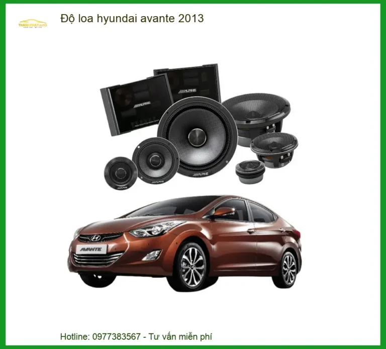 Độ Loa Hyundai Avante 2013 - Trung Tâm Nâng Cấp Uy Tín TPHCM