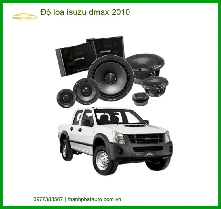 Dịch Vụ Độ Loa Isuzu Dmax 2010 - Trung Tâm Nâng Cấp Loa Chính Hãng TPHCM
