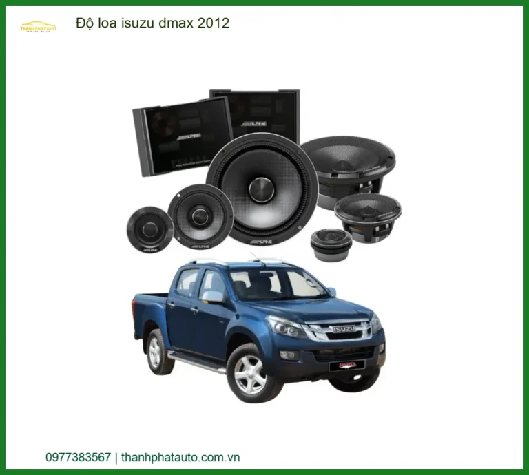 Độ Loa Isuzu Dmax 2012 Chính Hãng - Âm Thanh Sống Động Tại Thành Phát Auto