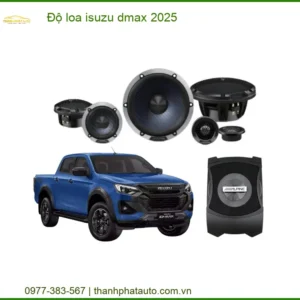 Độ Loa Isuzu D-max 2025: Nâng Cấp Hệ Thống Âm Thanh Đẳng Cấp