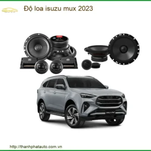 Độ Loa Ô Tô Isuzu MUX 2023 - Trung Tâm Lắp Đặt Uy Tín TPHCM
