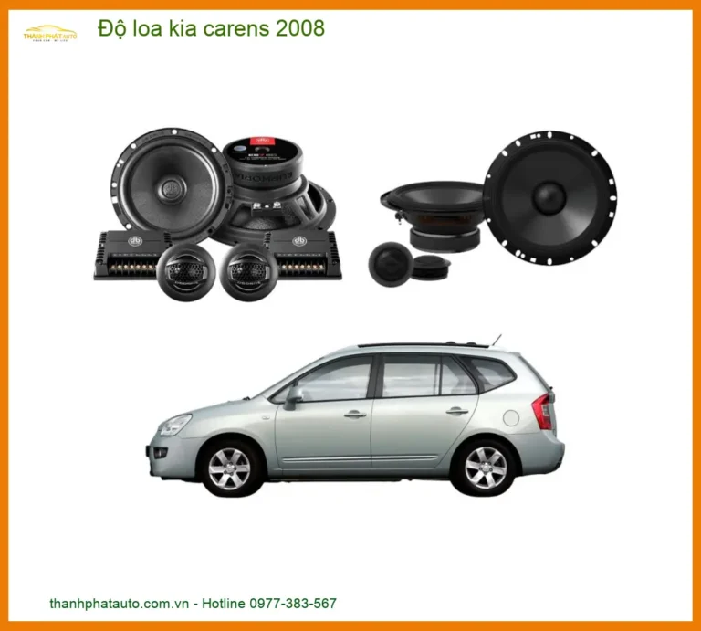 Độ Loa Kia Carens 2008 - Địa Chỉ Độ Loa Âm Thanh Ô Tô Uy Tín TPHCM