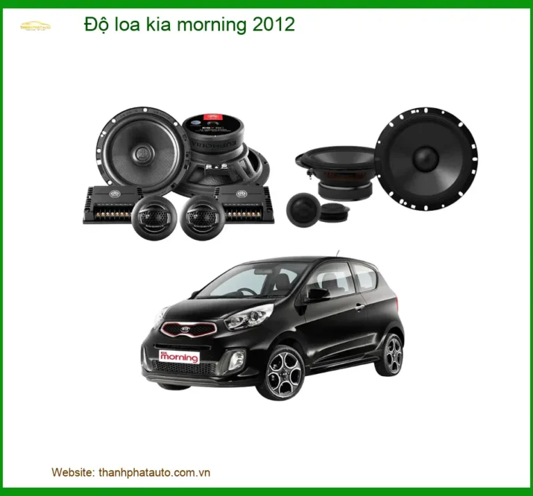 Độ Loa Kia Morning 2012 - Nâng Cấp Hệ Thống Âm Thanh Zin