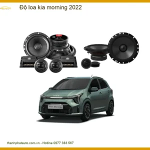 Độ Loa Kia Morning 2022 - Nâng Cấp Hệ Thống Âm Thanh Hay Hơn Tại Thành Phát Auto