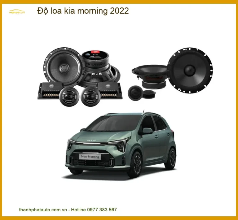 Độ Loa Kia Morning 2022 - Nâng Cấp Hệ Thống Âm Thanh Hay Hơn Tại Thành Phát Auto
