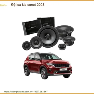 Độ Loa Kia Sonet 2023 Nâng Cấp Âm Thanh Sống Động Tại Thành Phát Auto