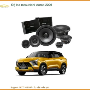 Nâng Cấp Âm Thanh Loa Mitsubishi Xforce - Địa Chỉ Lắp Đặt Uy Tín TPHCM