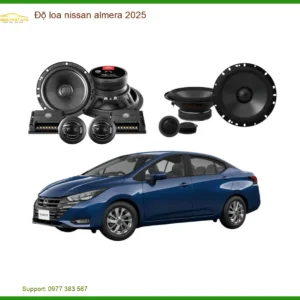 Độ Loa Nissan Almera 2025 - Địa Chỉ Lắp Đặt Loa Chính Hãng Uy Tín TPHCM