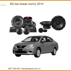 Độ Loa Nissan Sunny 2014 - Trung Tâm Lắp Đặt Nâng Cấp Loa Uy Tín TPHCM