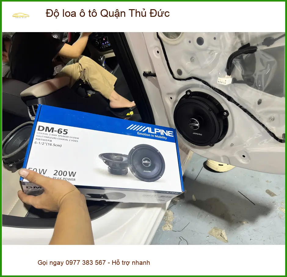 Trung Tâm Nâng Cấp Độ Loa Ô Tô Quận Thủ Đức - Nâng Cấp Chính Hãng ảnh thực tế 3