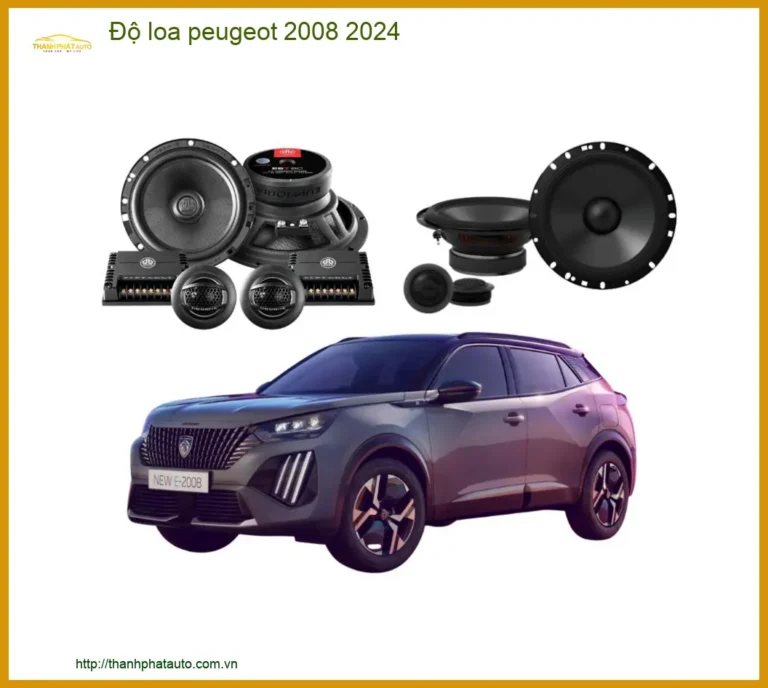 Độ Loa Ô Tô Cao Cấp Cho Peugeot 2008 2024 - Trung Tâm Nâng Cấp Uy Tín TPHCM