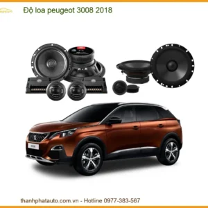 Độ Loa Peugeot Cho Dòng Xe Peugeot 3008 2018 - Âm Thanh Sống Động