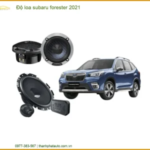 Độ Loa Sub Subaru Forester 2021 - Trung Tâm Lắp Đặt Chính Hãng TPHCM