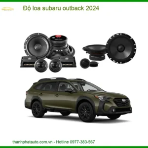 Độ Loa Subaru Outback 2024 - Nâng Cấp Hệ Thống Âm Thanh Đẳng Cấp