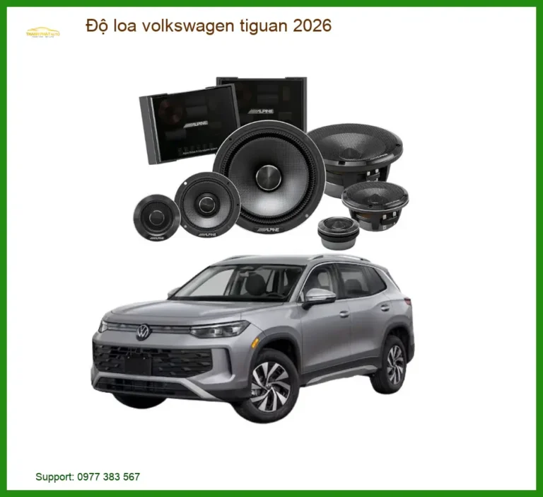 Độ Loa Volkswagen Tiguan 2026 - Nâng Cấp Hệ Thống Âm Thanh Đẳng Cấp