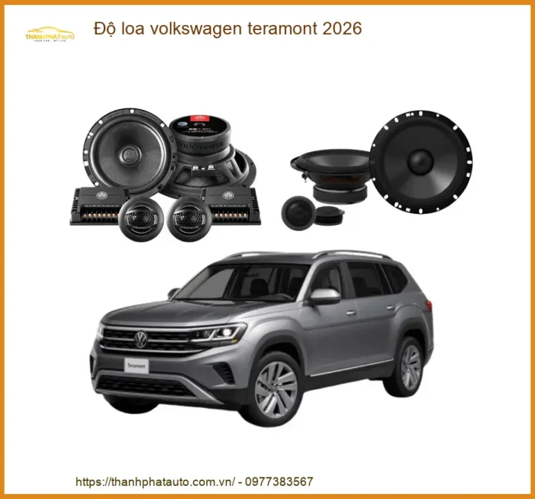 Nâng Cấp Loa Volkswagen Teramont - Trung Tâm Độ Loa Ô Tô Chính Hãng TPHCM