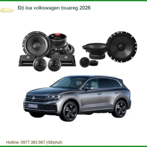 Độ loa ô tô chuyên nghiệp Volkswagen Touareg - Địa Chỉ Lắp Đặt Uy Tín TPHCM