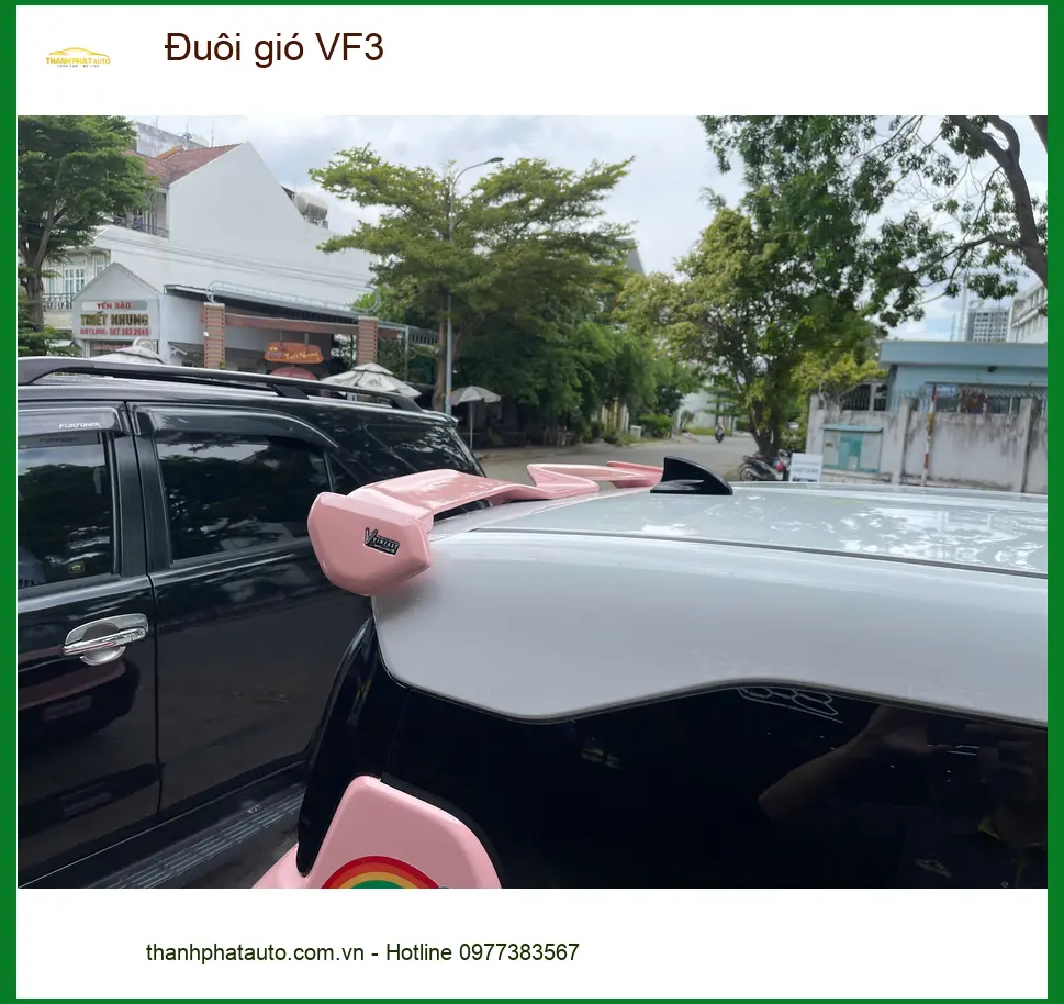 Anh Minh lắp đuôi gió VF3 tại Hóc Môn để nâng tầm phong cách xe ảnh thực tế 3